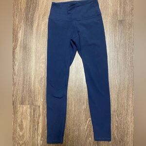 Women’s navy blue athletic leggings- size small